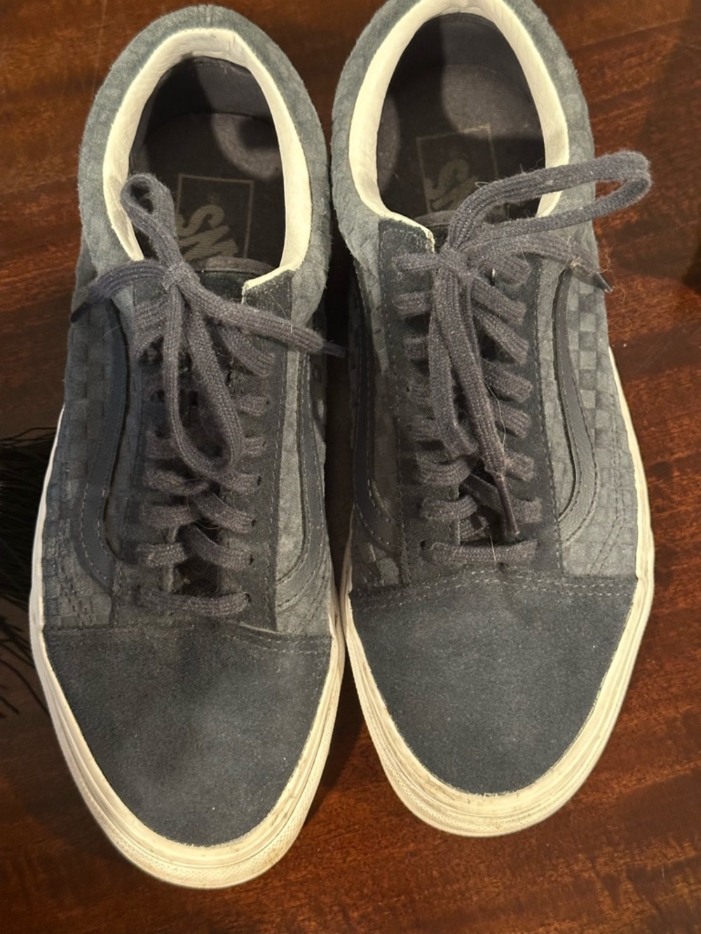 Vans Suede Sneakers with Gum Outsoles